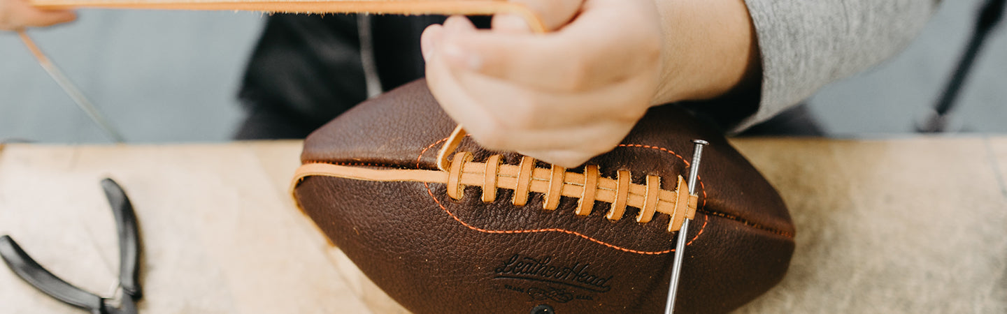 Black and Tan Pro Series Football – Leather Head Sports