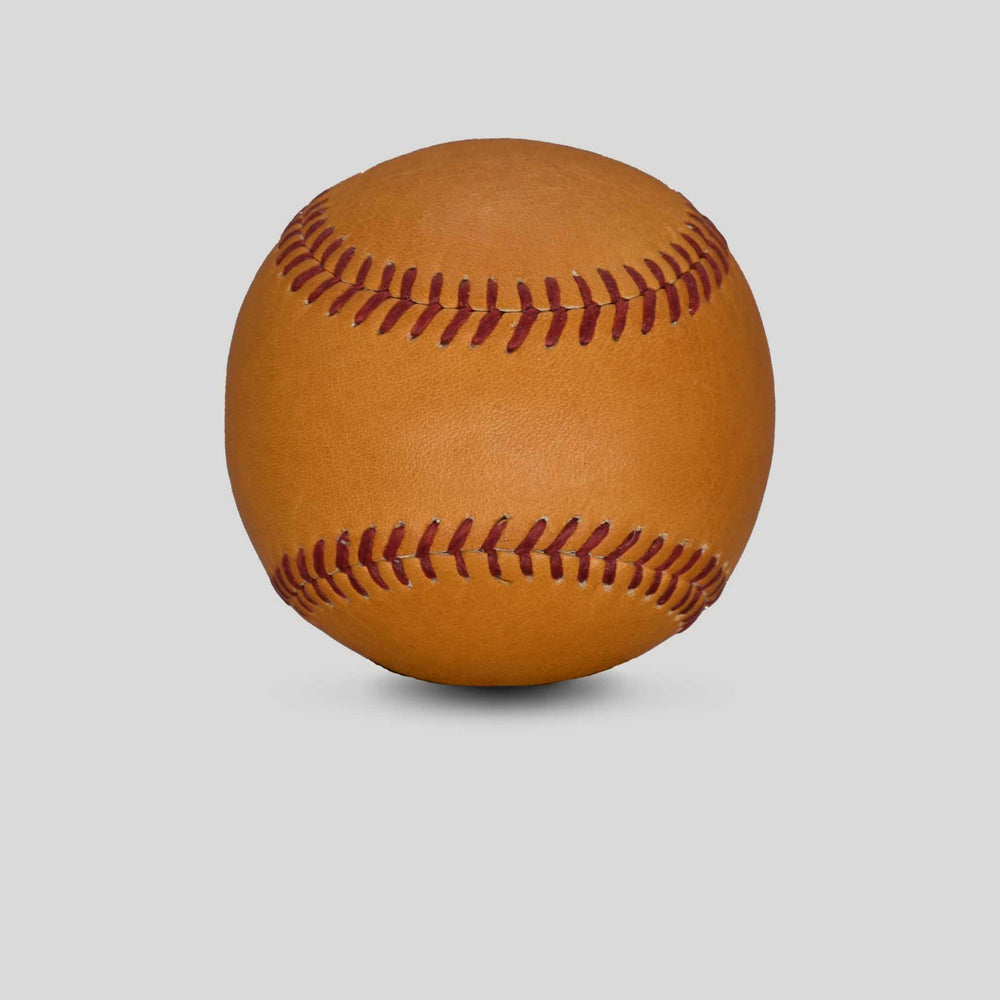 Horween Glove Tan Leather Baseball