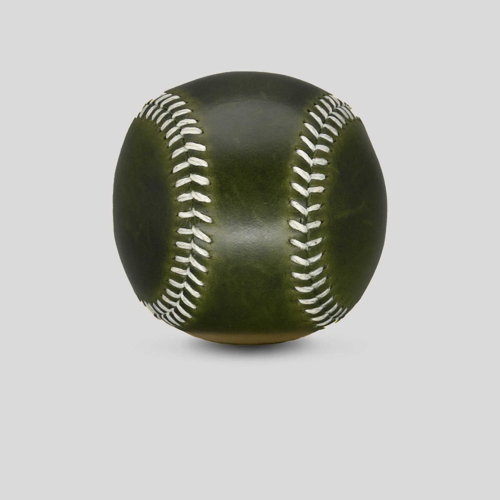Suka Green Leather Baseball