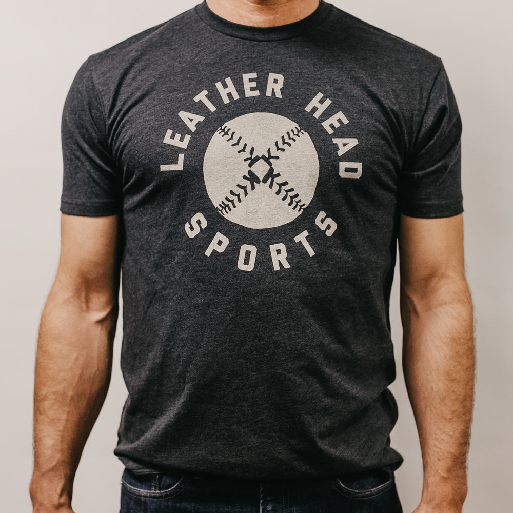 Lemon Ball Tee Shirt - Charcoal Grey – Leather Head Sports